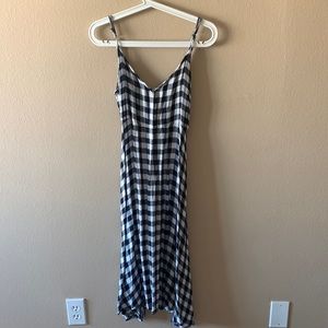 Urban outfitters black and white gingham dress